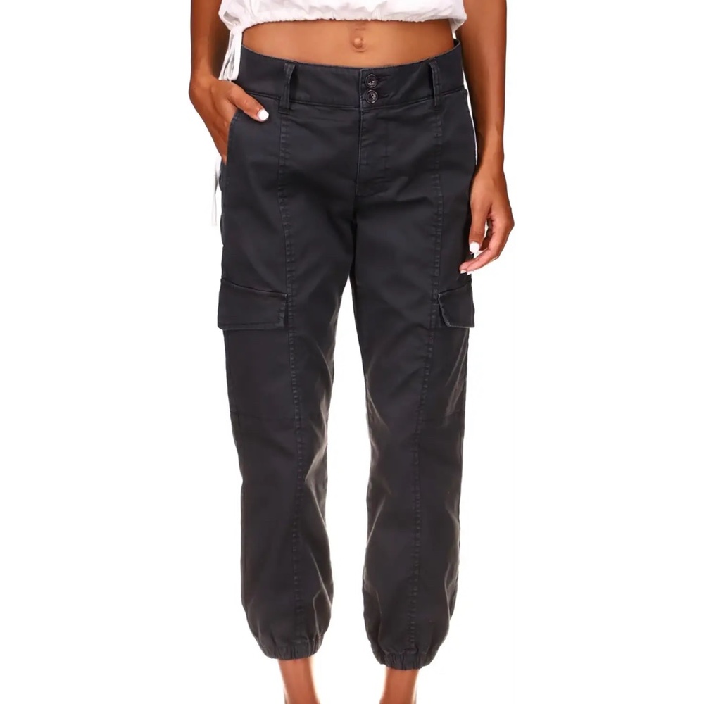 Sanctuary Charcoal Cropped Jogger Pants